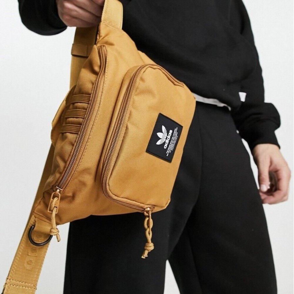 Adidas Originals Sport Hip Pack Waist Bag Fanny/Crossbody Festival Pouch #072 - Picture 2 of 12